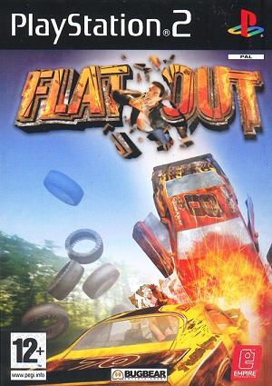 Pochette Flat Out version PlayStation 2