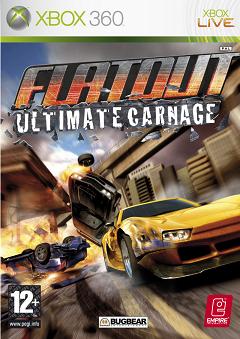 Pochette FlatOut Ultimate Carnage version Xbox 360
