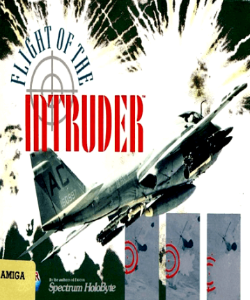 Pochette Flight of the Intruder version Amiga