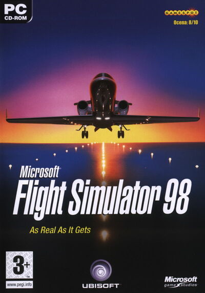 Pochette Flight Simulator 98 version PC Windows