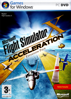 Pochette Flight Simulator X : Acceleration Expansion Pack version PC Windows