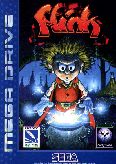 Pochette Flink version Megadrive