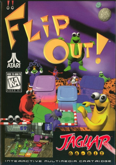 Pochette FlipOut! version Jaguar