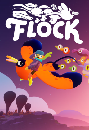 Pochette Flock version PlayStation 5