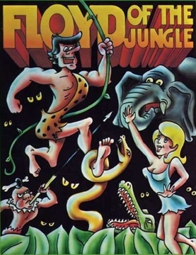 Pochette Floyd of the Jungle version Atari 800