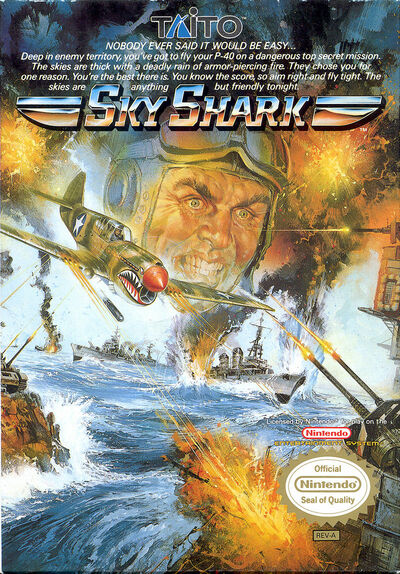 Pochette Flying Shark version NES