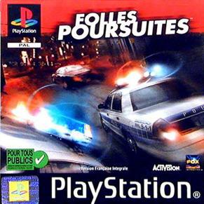 Pochette Folles Poursuites version PlayStation
