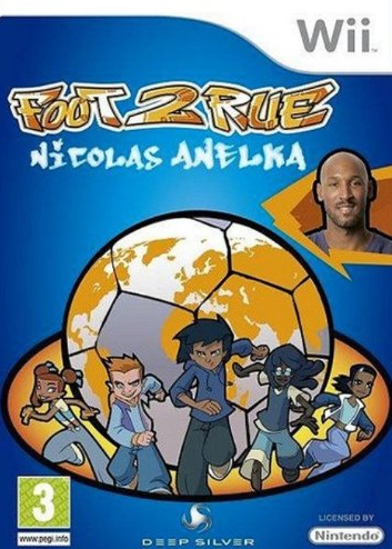 Pochette Foot 2 Rue : Nicolas Anelka version Wii