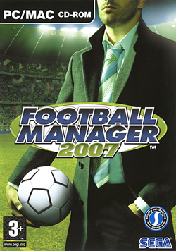 Pochette Football Manager 2007 version PC Windows