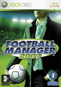 Pochette Football Manager 2007 version Xbox 360