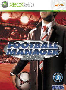 Pochette Football Manager 2008 version Xbox 360