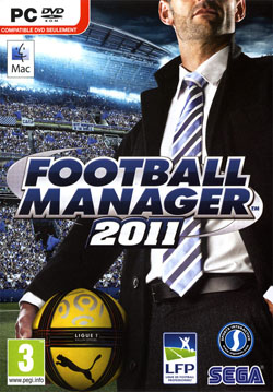 Pochette Football Manager 2011 version PC Windows