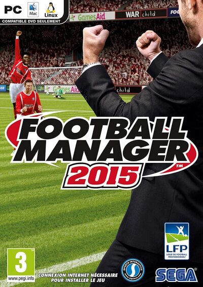 Pochette Football Manager 2015 version PC Windows