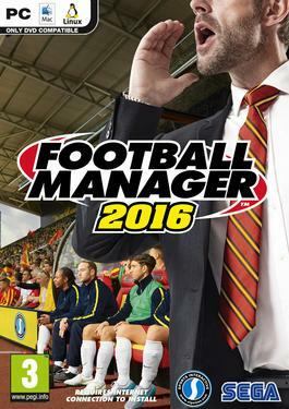 Pochette Football Manager 2016 version PC Windows