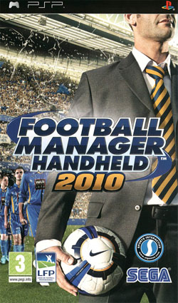 Pochette Football Manager Handheld 2010 version PSP
