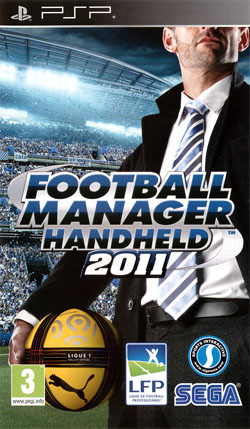 Pochette Football Manager Handheld 2011 version PSP
