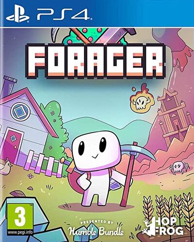 Pochette Forager version PlayStation 4