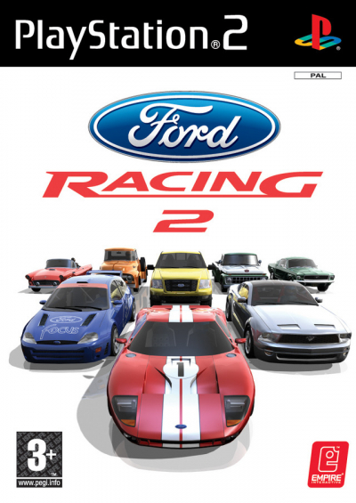Pochette Ford Racing 2 version PlayStation 2