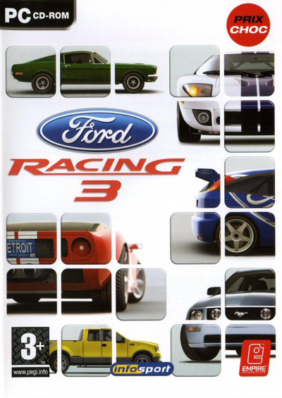Pochette Ford Racing 3 version PC Windows