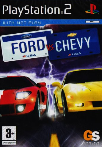 Pochette Ford vs. Chevy version PlayStation 2