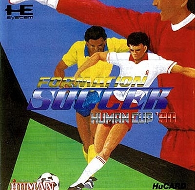 Pochette Formation Soccer - Human Cup '90 version PC-Engine