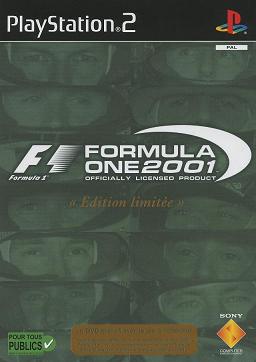 Pochette Formula One 2001 version PlayStation 2
