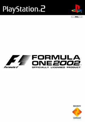 Pochette Formula One 2002 version PlayStation 2