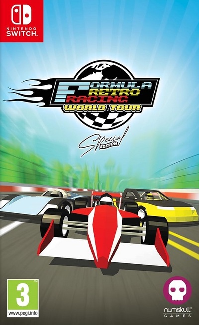 Pochette Formula Retro Racing - World Tour version Switch