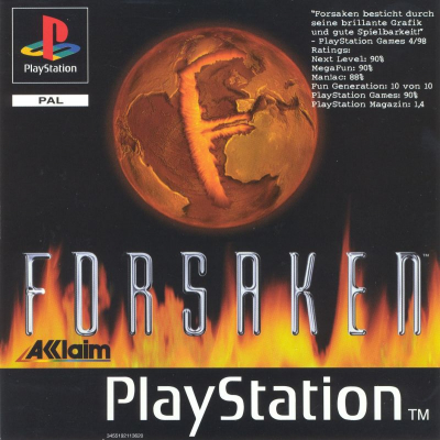 Pochette Forsaken version PlayStation