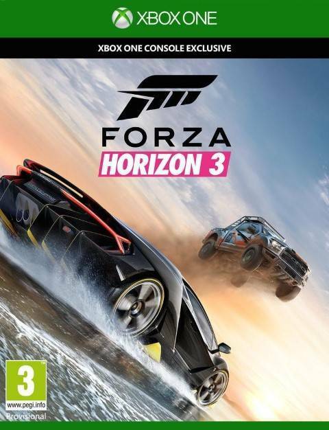 Pochette Forza Horizon 3 version Xbox One