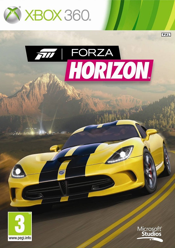 Pochette Forza Horizon version Xbox 360