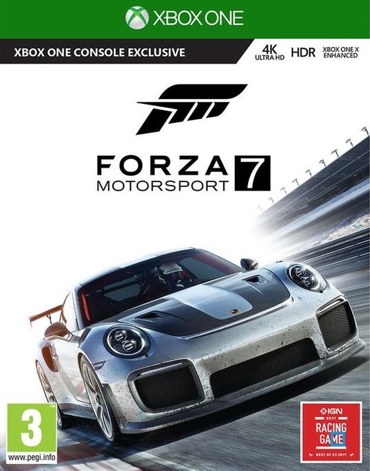 Pochette Forza Motorsport 7 version Xbox One