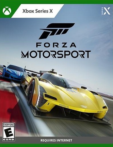 Pochette Forza Motorsport version Xbox Series X/S