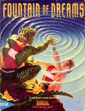 Pochette Fountain of Dreams version PC MS-DOS