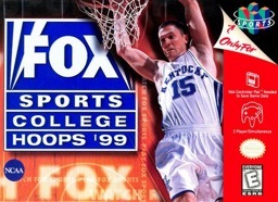 Pochette Fox Sports College Hoops '99 version Nintendo 64