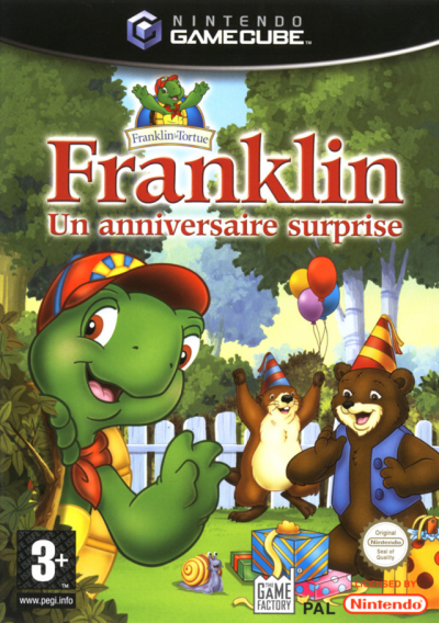 Pochette Franklin : Un Anniversaire Surprise version GameCube