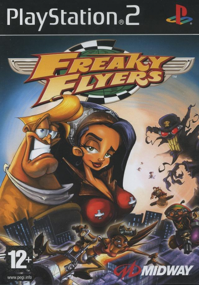 Pochette Freaky Flyers version PlayStation 2
