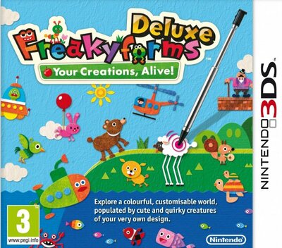 Pochette Freakyforms : Vos créations prennent vie ! version 3DS