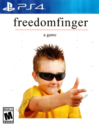 Pochette Freedom Finger version PlayStation 4