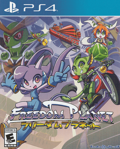 Pochette Freedom Planet version PlayStation 4