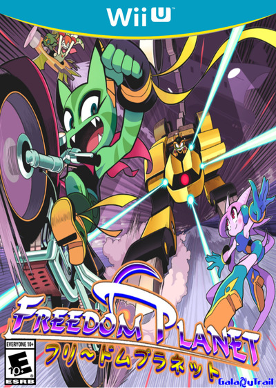 Pochette Freedom Planet version Wii U