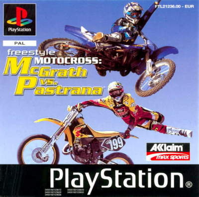 Pochette Freestyle Motocross : McGrath vs. Pastrana version PlayStation