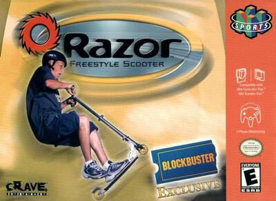 Pochette Freestyle Scooter version Nintendo 64