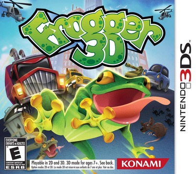 Pochette Frogger 3D version 3DS