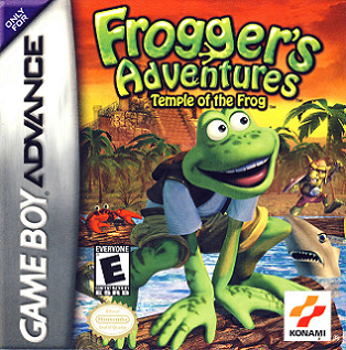 Pochette Frogger's Adventures : Temple of the Frog version GameBoy Advance