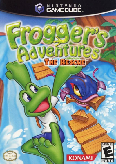 Pochette Frogger's Adventures : The Rescue version GameCube