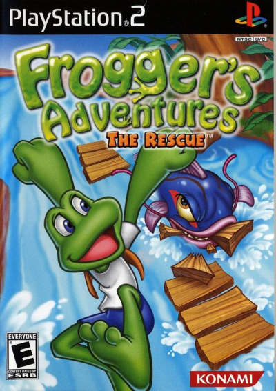 Pochette Frogger's Adventures : The Rescue version PlayStation 2
