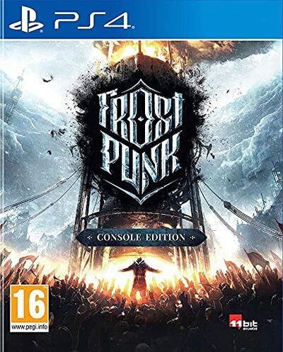 Pochette Frostpunk version PlayStation 4