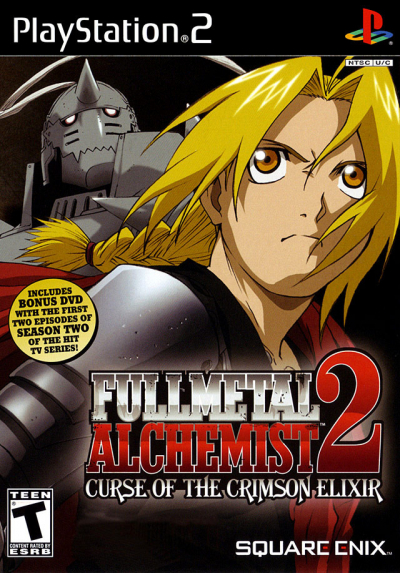 Pochette FullMetal Alchemist 2 : Curse of the Crimson Elixir version PlayStation 2