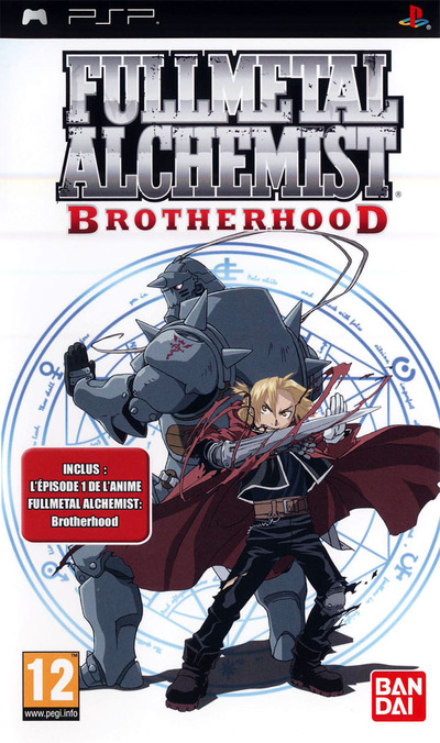 Pochette FullMetal Alchemist : Brotherhood version PSP